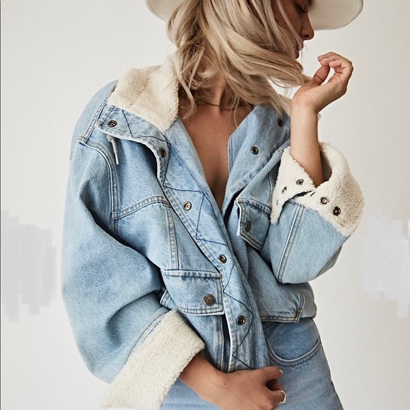 Free People Denim Jacket, New - Picture 16 of 16